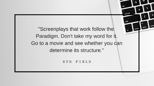 Syd Field quote.
