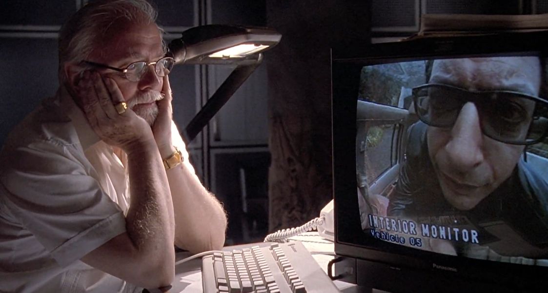 Jurassic Park Computer Hack Screen