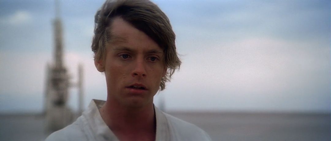 This is why Luke's face changed after «A NEW HOPE» (Terrible crash